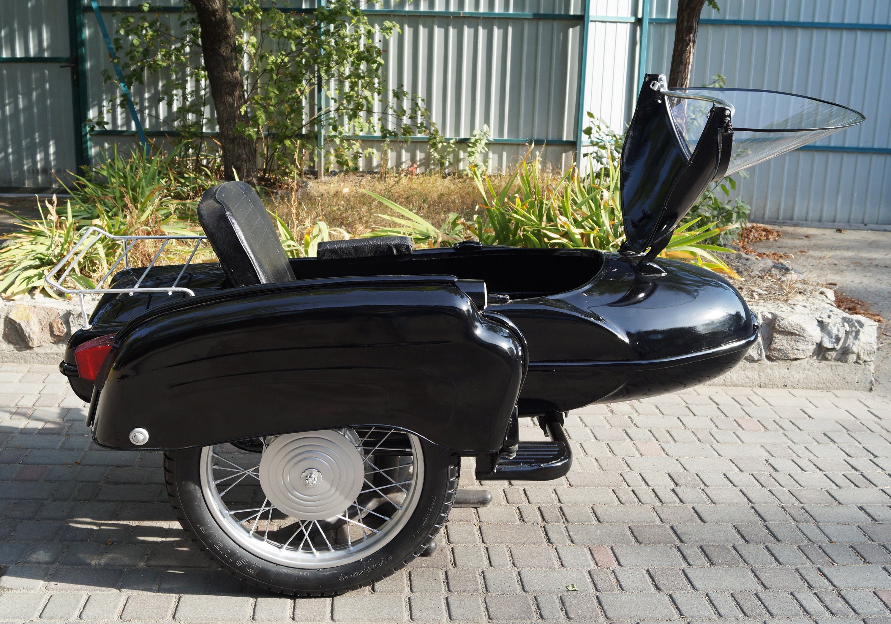 Vintage Refurbished Sidecar for Motorcycle Izh Compatible with motorcycle Models BMW Triumph Ural Harley Davidson Honda