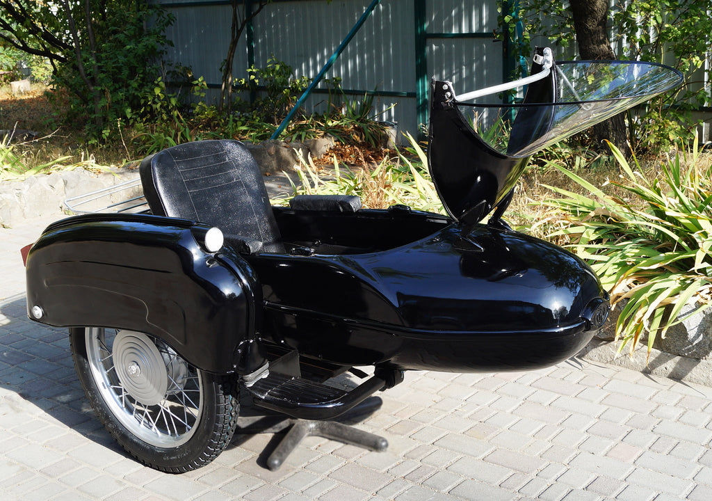 Vintage Refurbished Sidecar for Motorcycle Izh Compatible with motorcycle Models BMW Triumph Ural Harley Davidson Honda