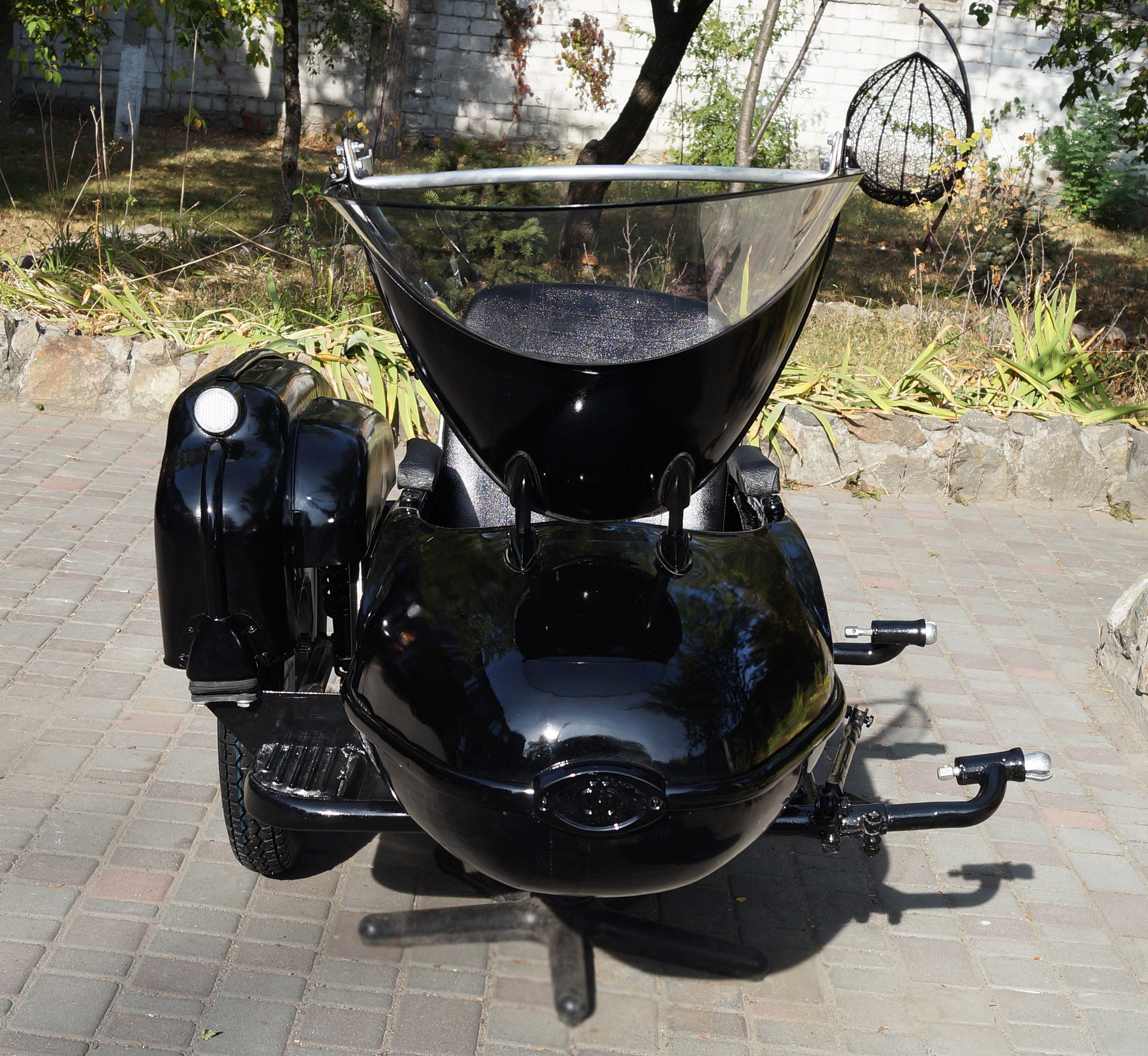 Vintage Refurbished Sidecar for Motorcycle Izh Compatible with motorcycle Models BMW Triumph Ural Harley Davidson Honda