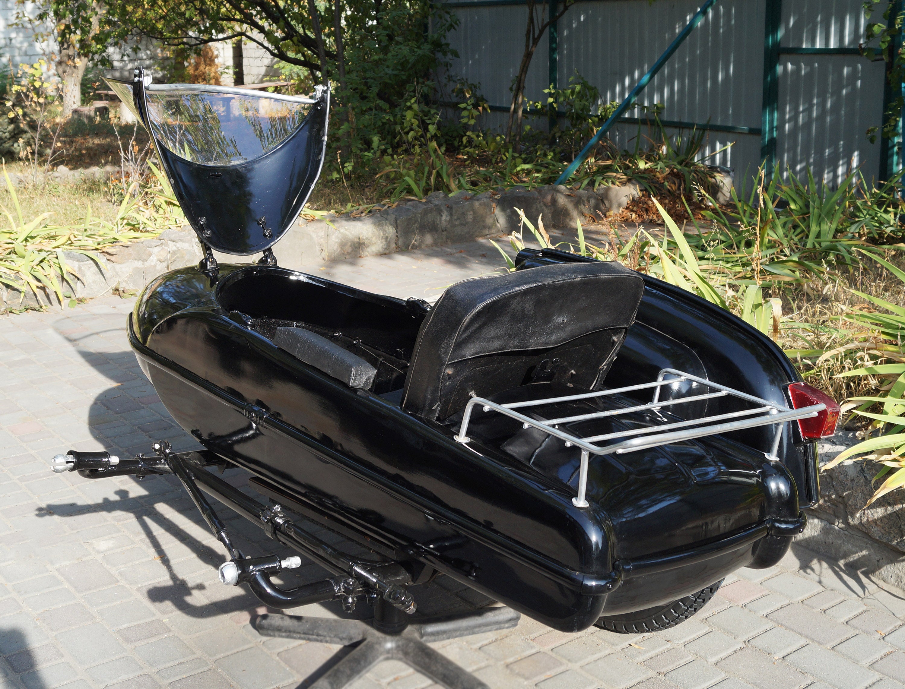 Vintage Refurbished Sidecar for Motorcycle Izh Compatible with motorcycle Models BMW Triumph Ural Harley Davidson Honda