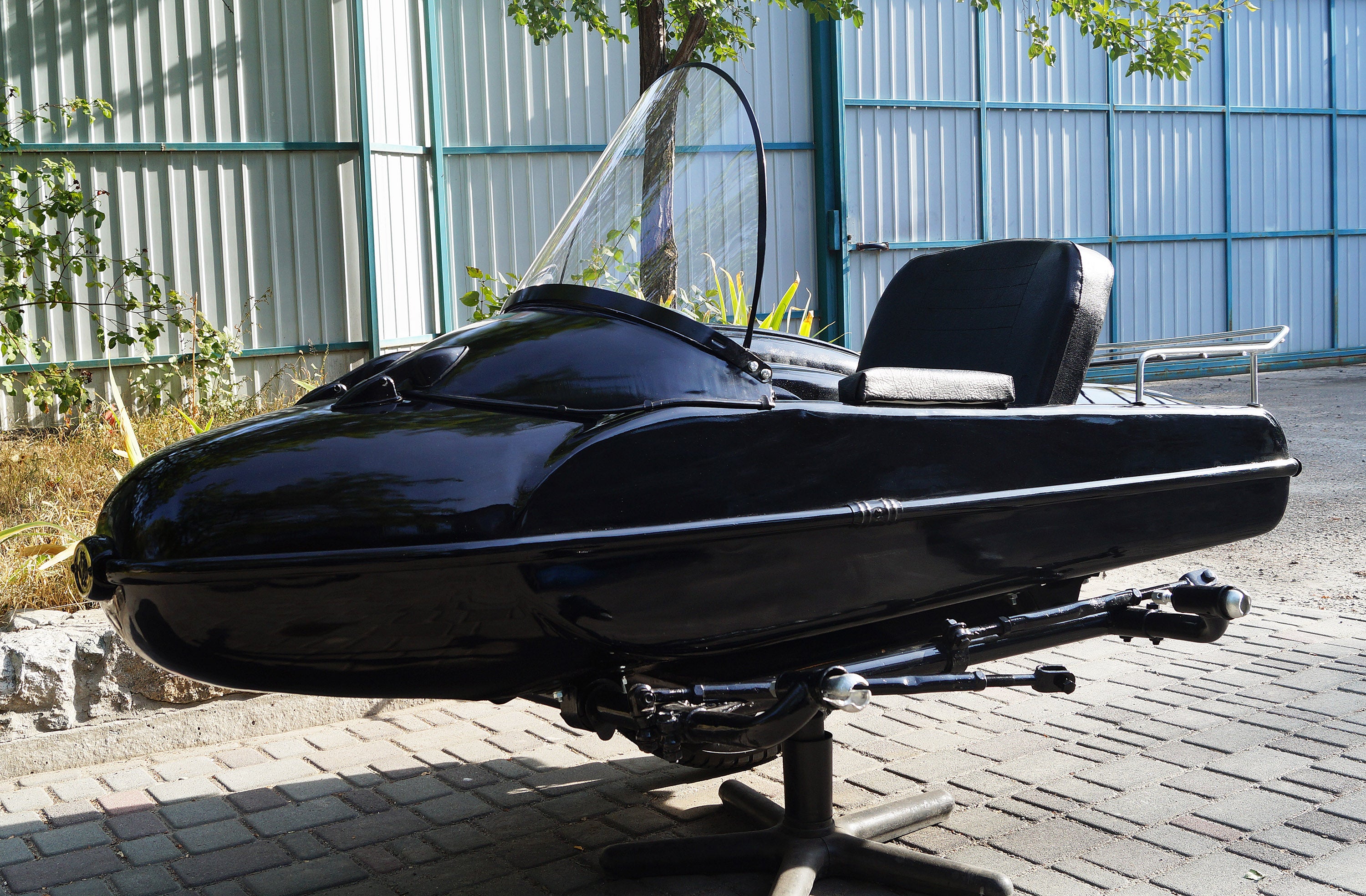 Vintage Refurbished Sidecar for Motorcycle Izh Compatible with motorcycle Models BMW Triumph Ural Harley Davidson Honda