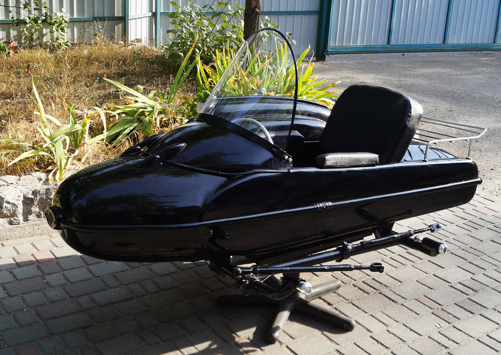 Vintage Refurbished Sidecar for Motorcycle Izh Compatible with motorcycle Models BMW Triumph Ural Harley Davidson Honda