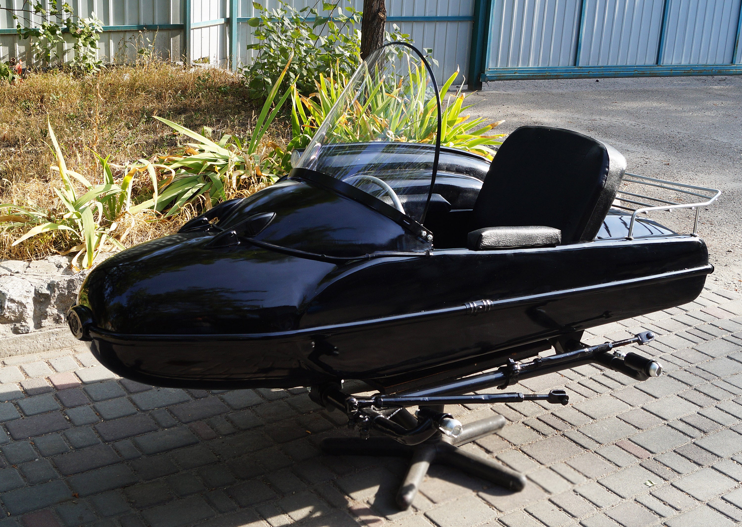 Vintage Refurbished Sidecar for Motorcycle Izh Compatible with motorcycle Models BMW Triumph Ural Harley Davidson Honda