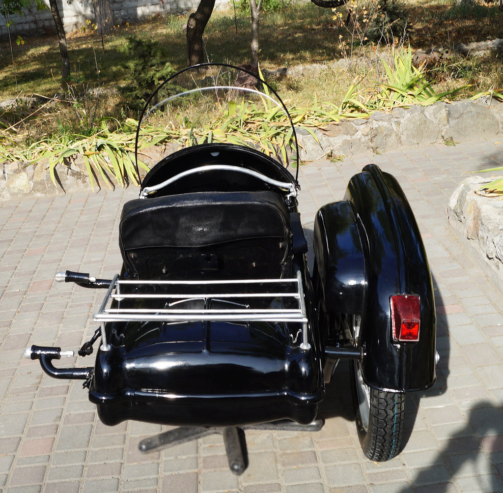 Vintage Refurbished Sidecar for Motorcycle Izh Compatible with motorcycle Models BMW Triumph Ural Harley Davidson Honda