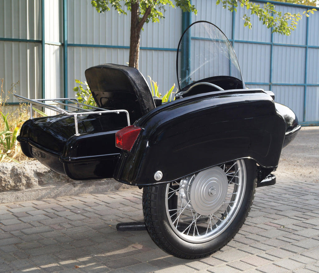 Vintage Refurbished Sidecar for Motorcycle Izh Compatible with motorcycle Models BMW Triumph Ural Harley Davidson Honda