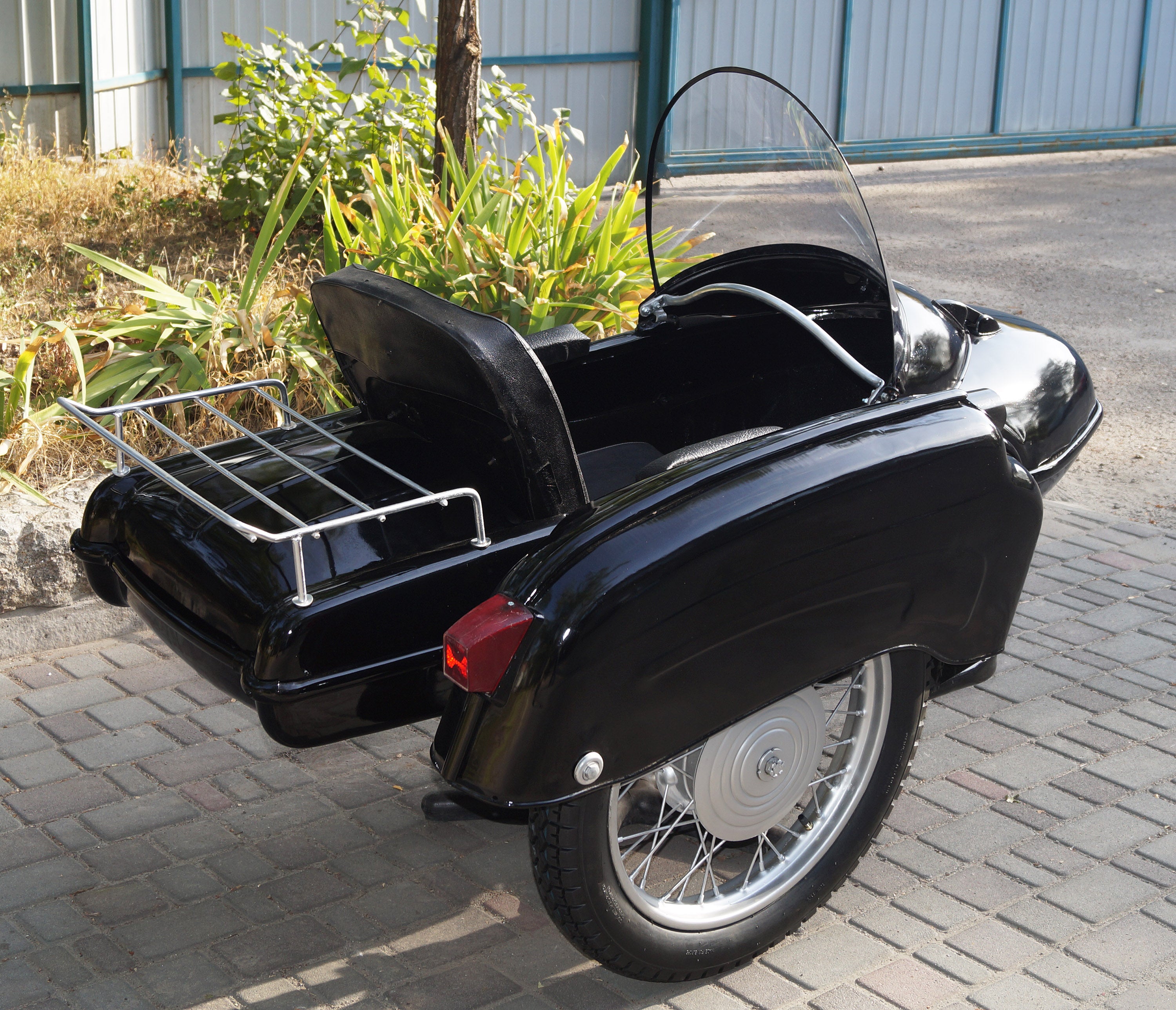 Vintage Refurbished Sidecar for Motorcycle Izh Compatible with motorcycle Models BMW Triumph Ural Harley Davidson Honda