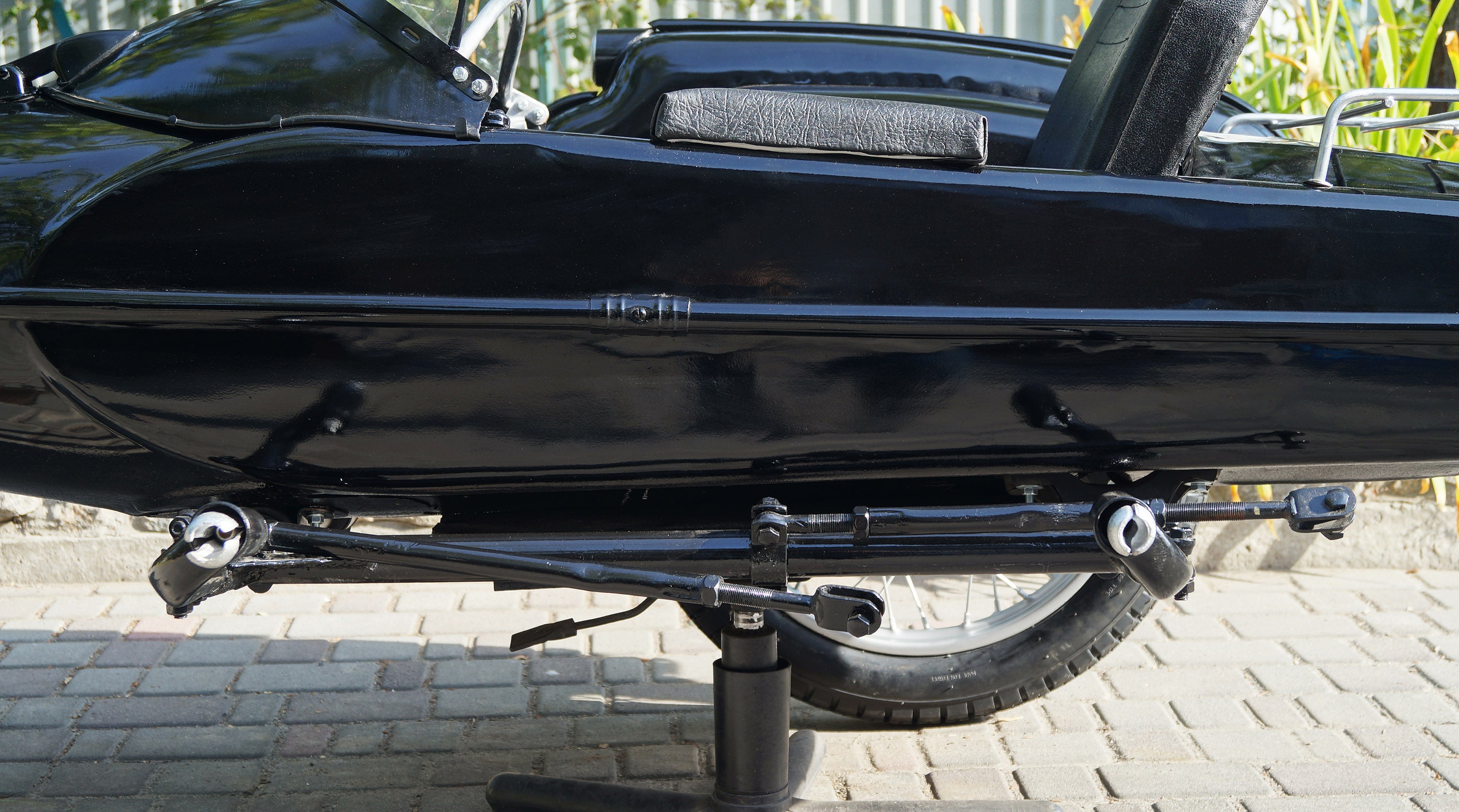 Vintage Refurbished Sidecar for Motorcycle Izh Compatible with motorcycle Models BMW Triumph Ural Harley Davidson Honda