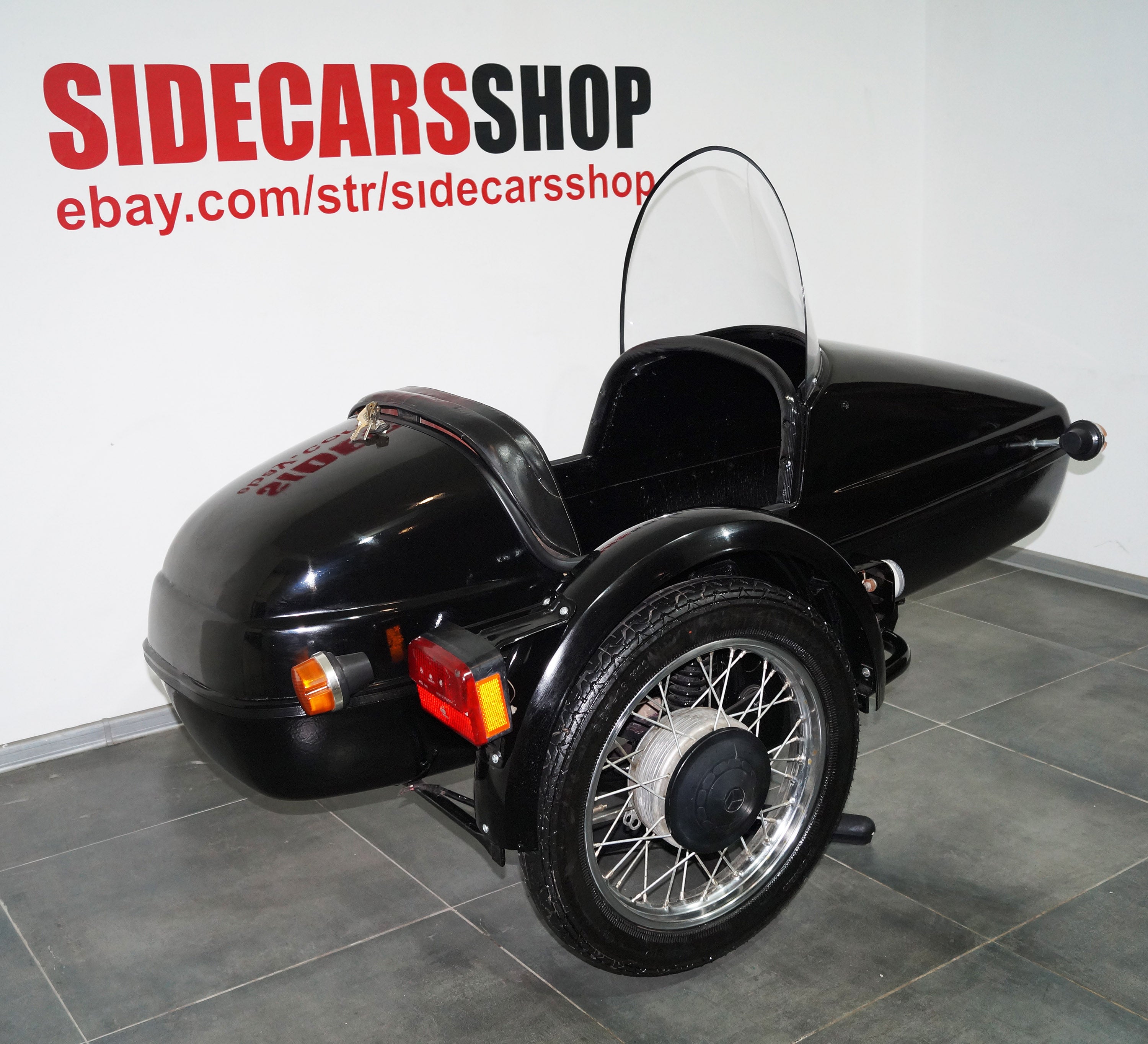 Used Sidecar VELOREX for Motorcycles JAWA, BMW Triumph Harley Davidson HD Honda