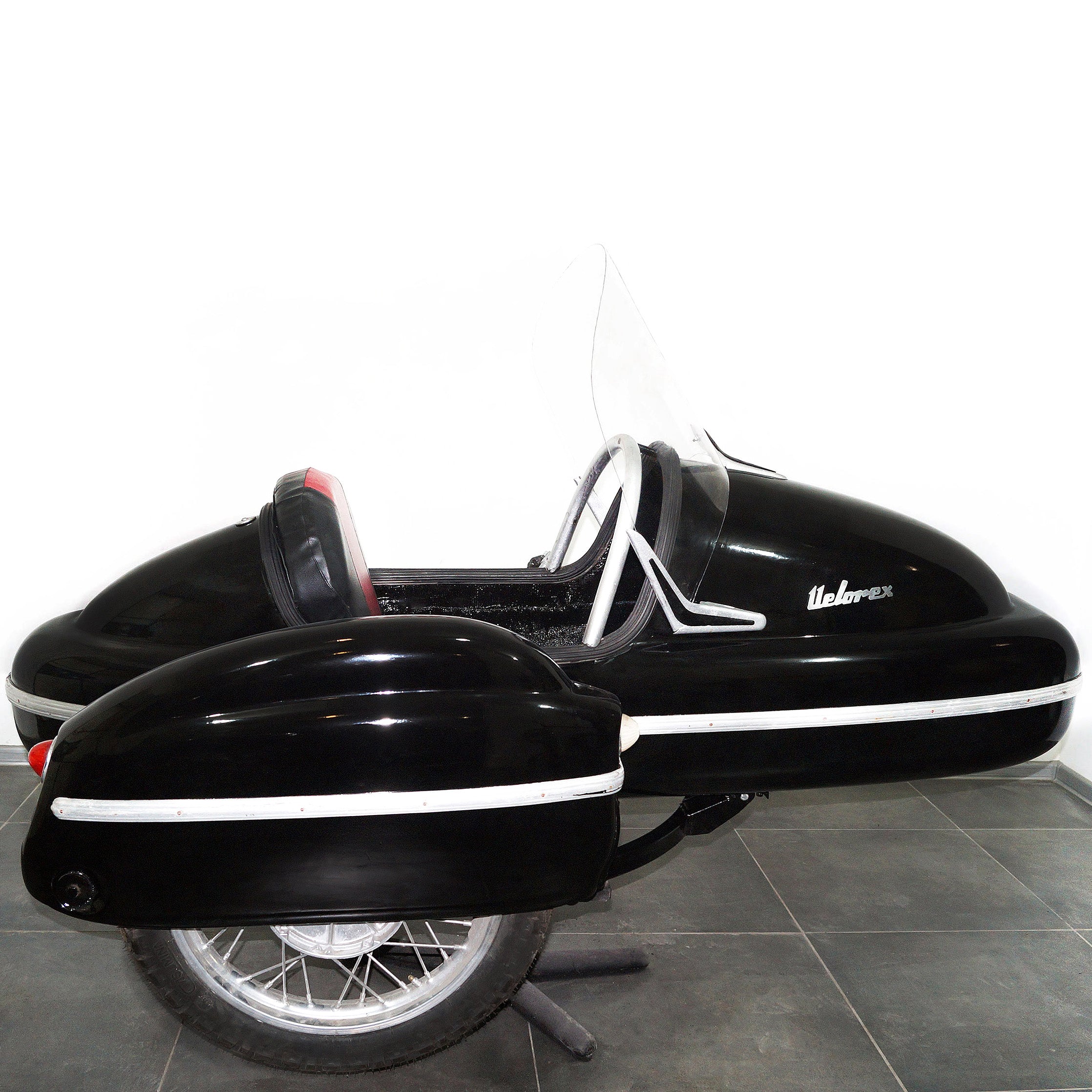 Rare Amazing Sidecar VELOREX. Motorcycle JAWA 350 / 360. 1960s. Czechoslovakia