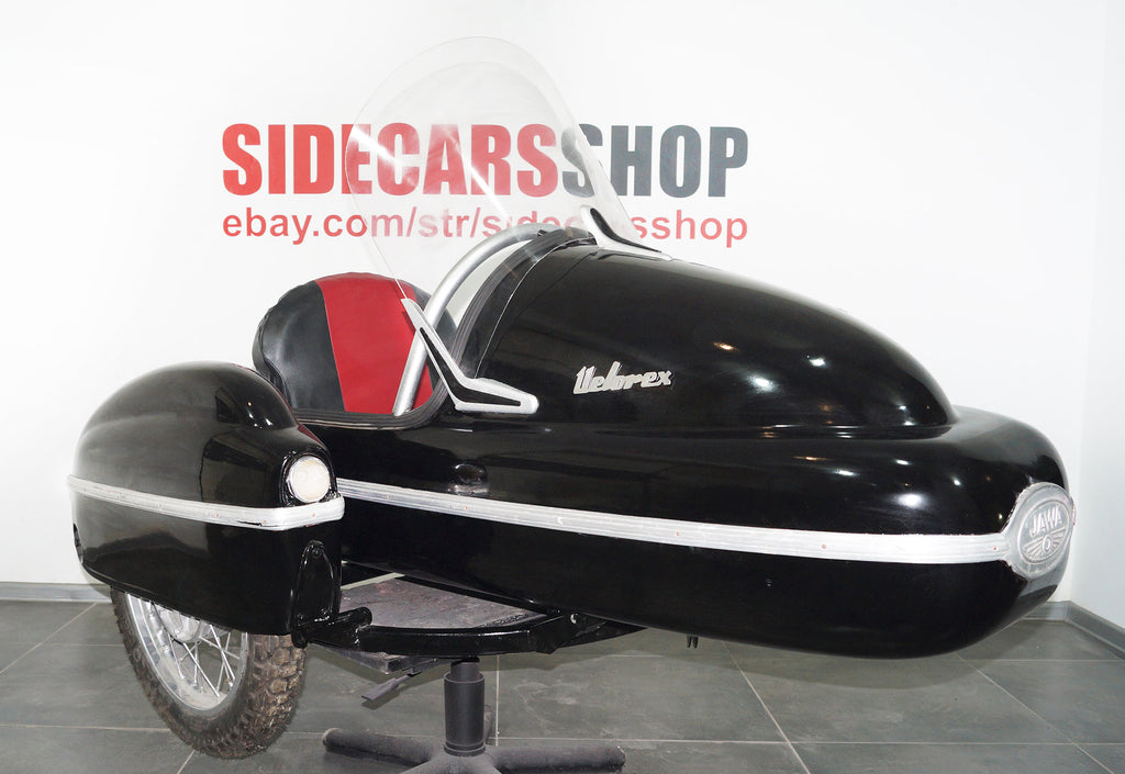 Rare Amazing Sidecar VELOREX. Motorcycle JAWA 350 / 360. 1960s. Czechoslovakia
