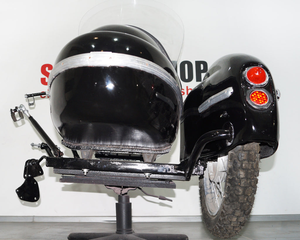 Rare Amazing Sidecar VELOREX. Motorcycle JAWA 350 / 360. 1960s. Czechoslovakia