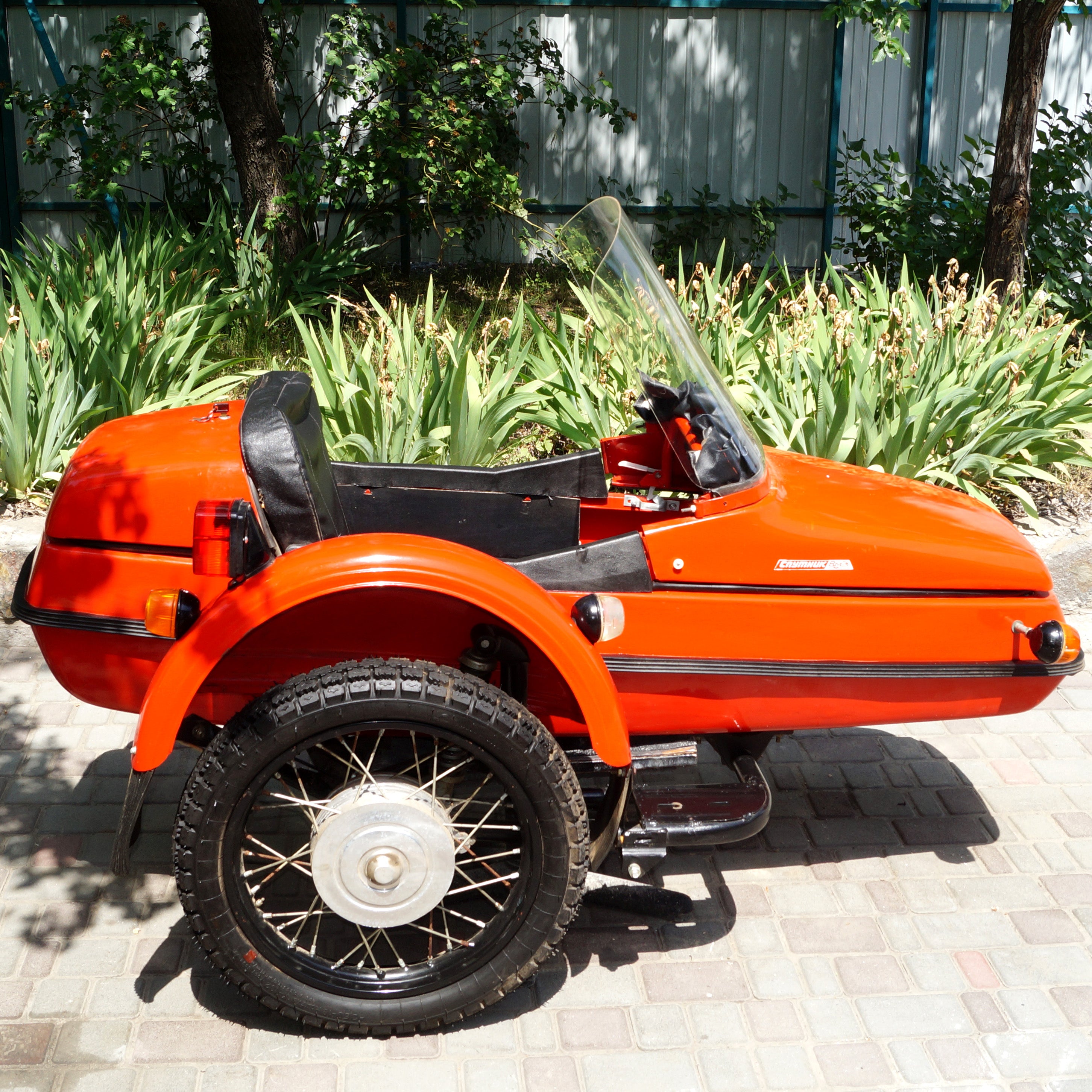 Original Sidecar Sputnik motorcycle IZh Compatible BMW Triumph Ural Harley Davidson Honda