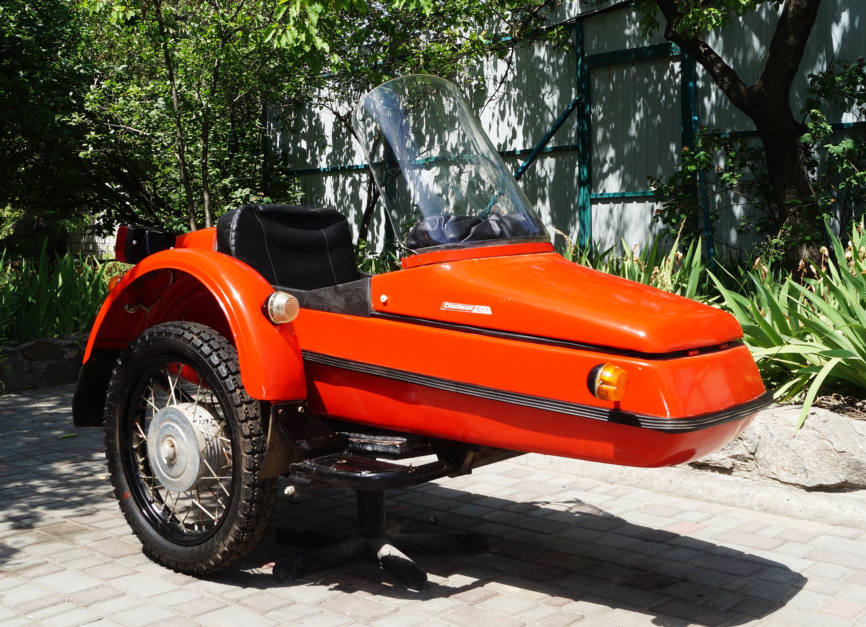 Original Sidecar Sputnik motorcycle IZh Compatible BMW Triumph Ural Harley Davidson Honda