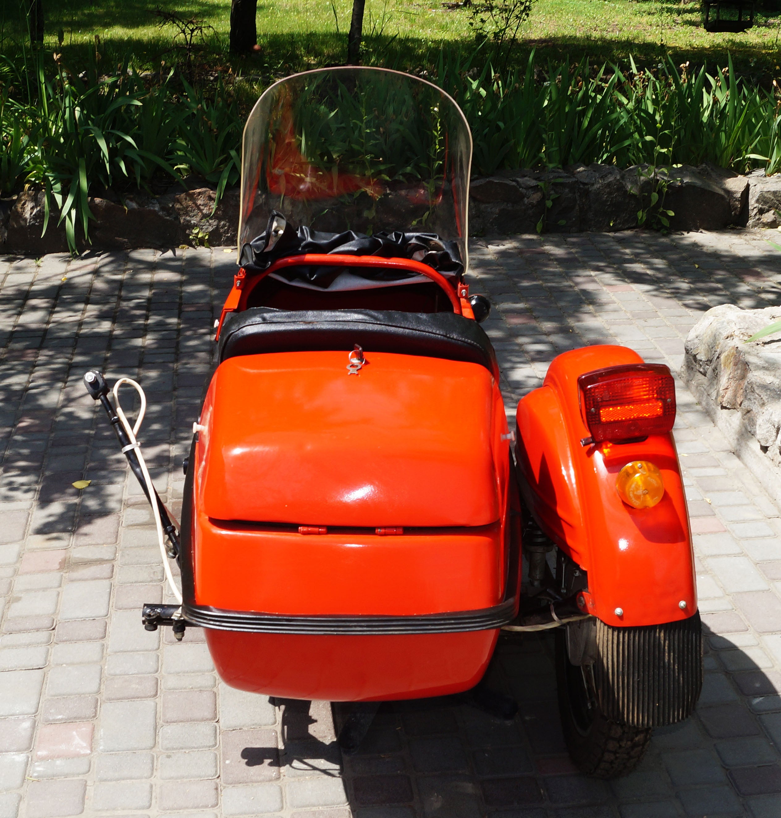 Original Sidecar Sputnik motorcycle IZh Compatible BMW Triumph Ural Harley Davidson Honda