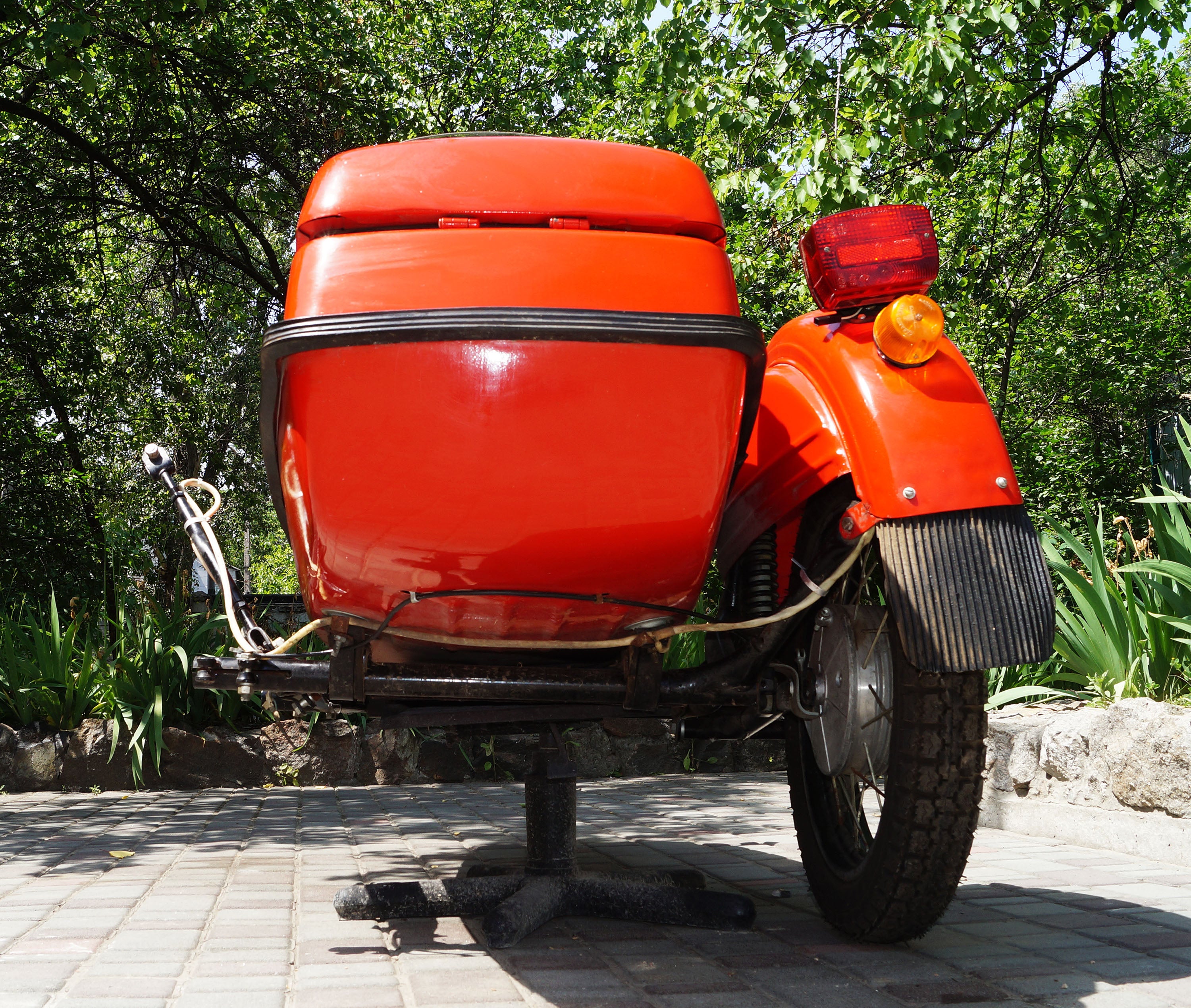Original Sidecar Sputnik motorcycle IZh Compatible BMW Triumph Ural Harley Davidson Honda
