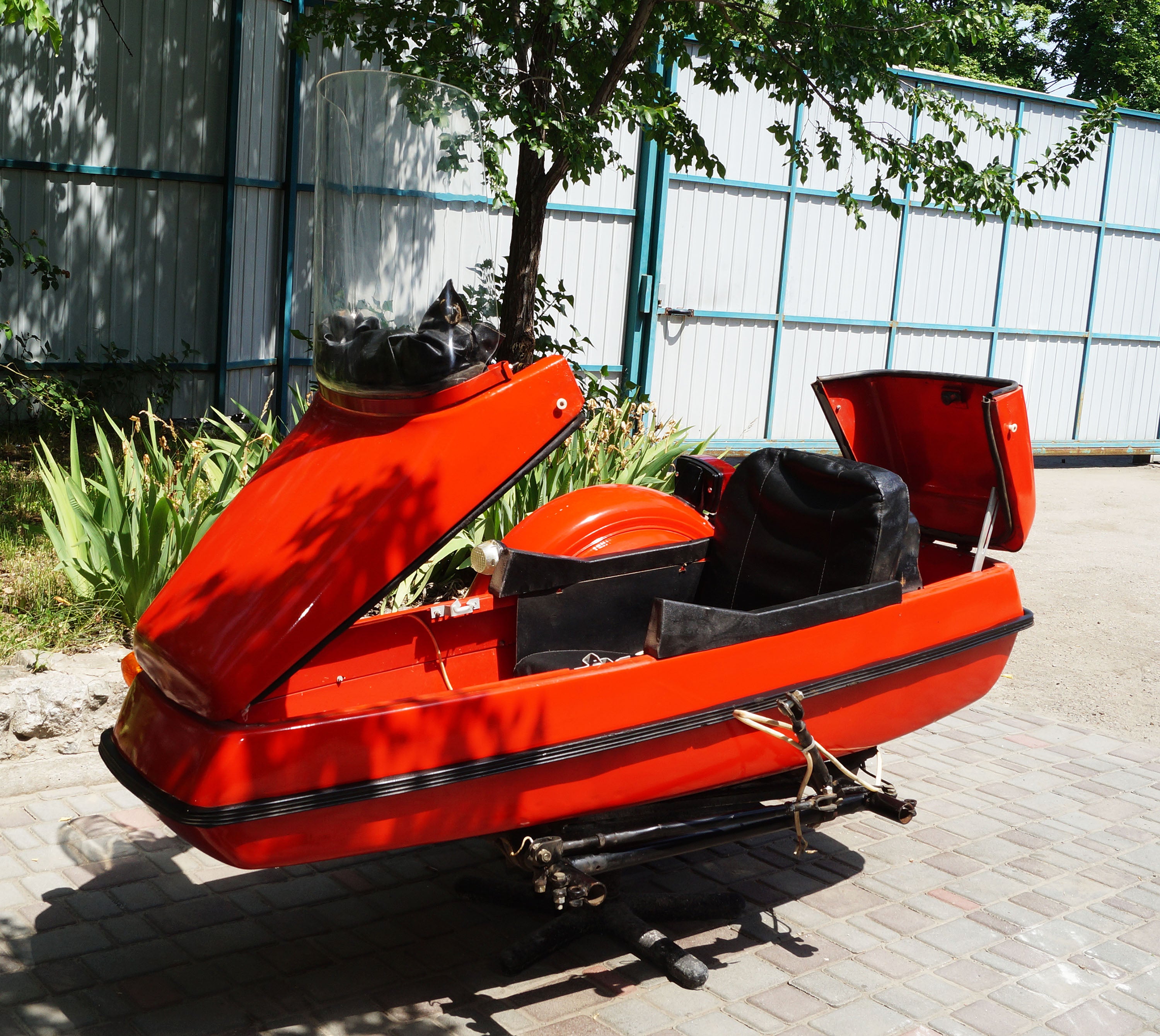 Original Sidecar Sputnik motorcycle IZh Compatible BMW Triumph Ural Harley Davidson Honda