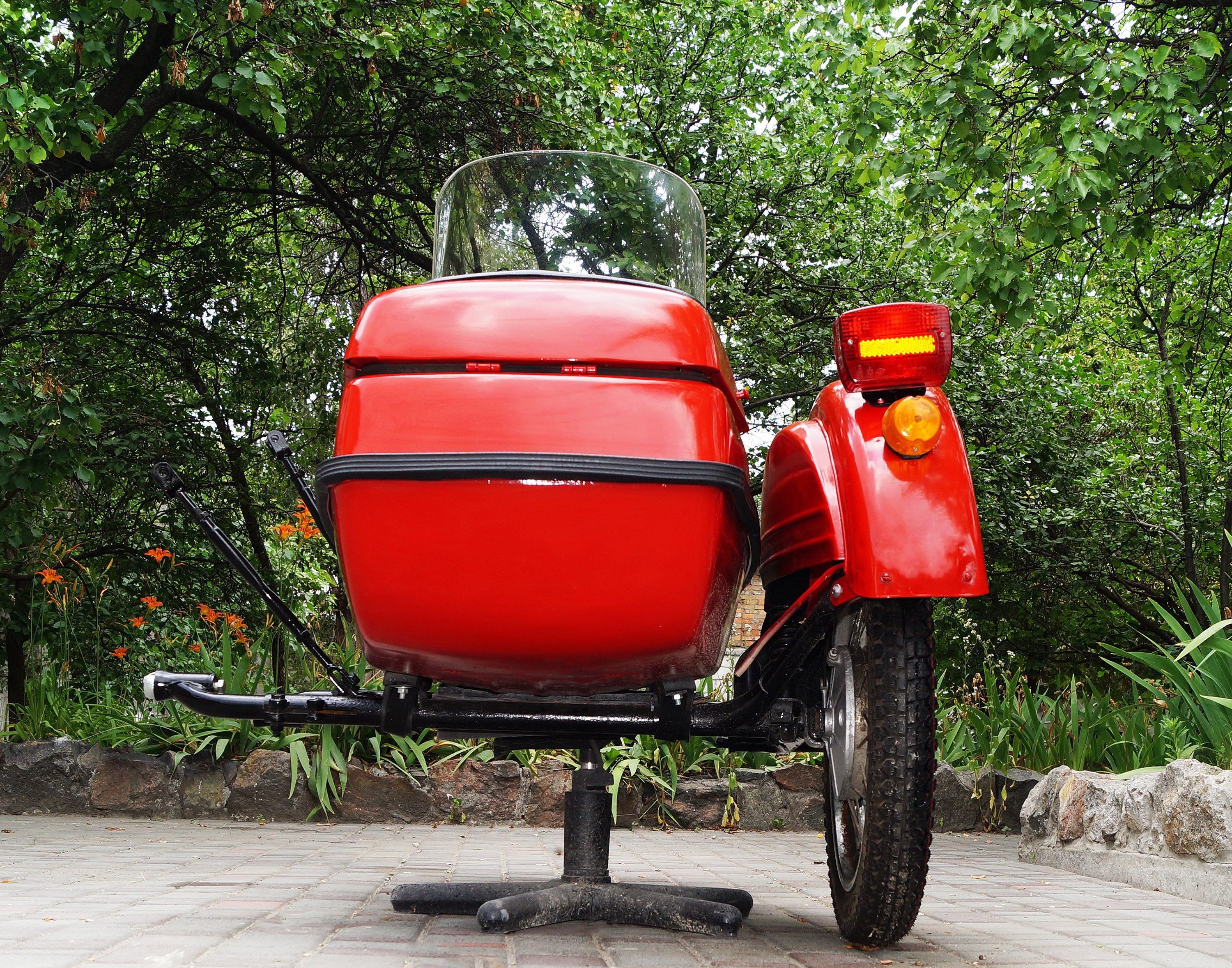 Sidecar Sputnik motorcycle IZh made in USSR Compatible with BMW Triumph Honda Yamaha