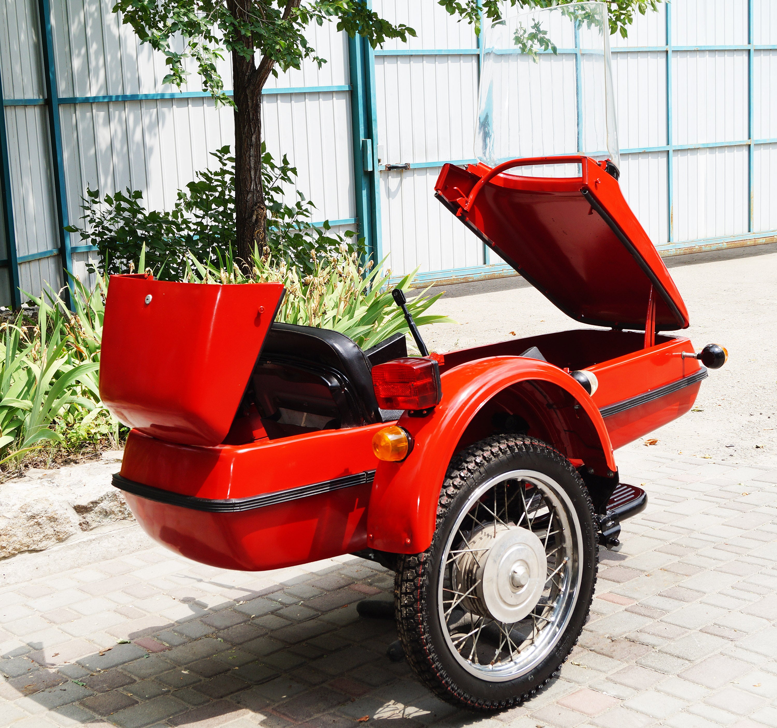 Sidecar Sputnik motorcycle IZh made in USSR Compatible with BMW Triumph Honda Yamaha