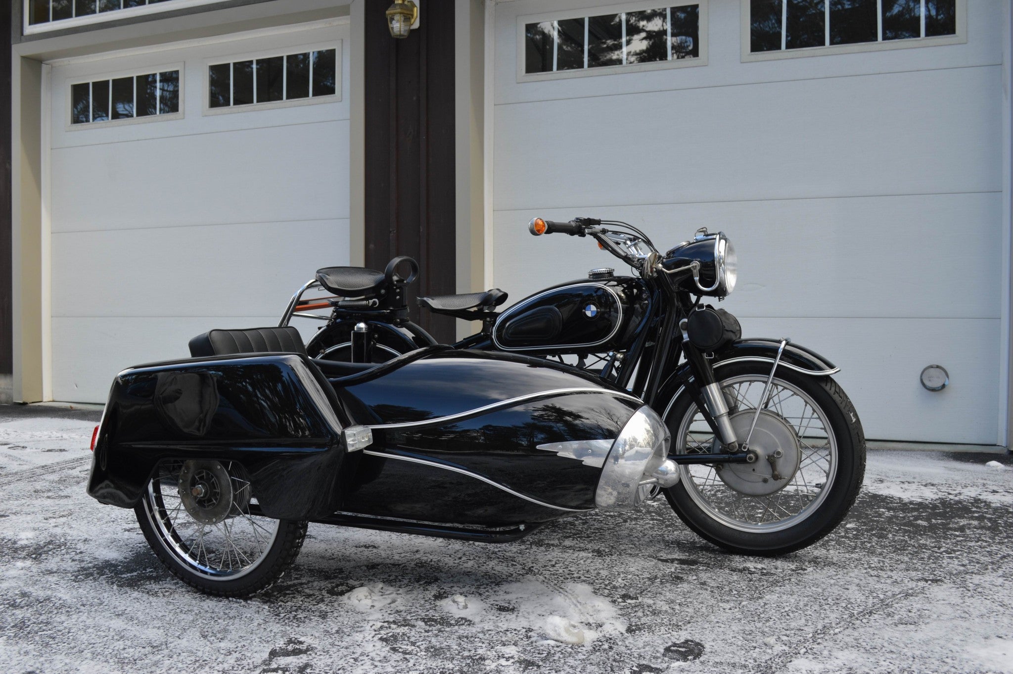 Sidecar Duna for Motorcycle Pannonia compatible with BMW Triumph Harley Davidson HD Honda Ural