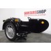 Vintage Original Dnepr Sidecar for motorcycle fits with popular motorcycle models BMW HD Triumph Ural Yamaha Honda etc